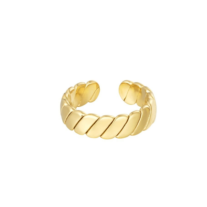 Nora Ring - Guldbelagt